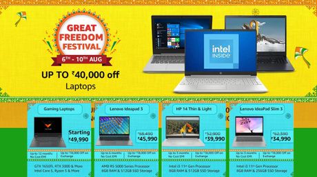Amazon Great Freedom Festival Sale 2022: Huge Discounts On High-Performance Laptops Amazon Great Freedom Festival Sale 2022: Huge Discounts On High-Performance Laptops