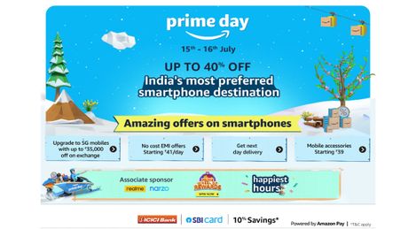 Amazon Prime Day 2023 Sale: Deals on iPhone 14, Moto Razr 40 Series, Xiaomi 13 Pro, more Amazon Prime Day 2023 Sale: Deals on iPhone 14, Moto Razr 40 Series, Xiaomi 13 Pro, more