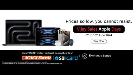 Vijay Sales Apple Days Sale: Best Deals on iPhones, iPads, MacBooks, Apple Watches, and More Vijay Sales Apple Days Sale: Best Deals on iPhones, iPads, MacBooks, Apple Watches, and More