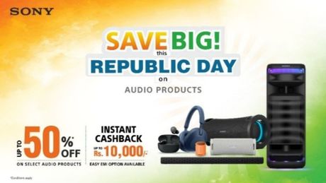 Sony Republic Day Sale 2025: Top Deals on Soundbars, Cameras, BRAVIA TVs, Headphones, & More Sony Republic Day Sale 2025: Top Deals on Soundbars, Cameras, BRAVIA TVs, Headphones, & More