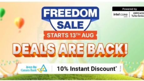 Flipkart Freedom Sale Is Back Again: Date, Bank Offers, and All You Need to Know Flipkart Freedom Sale Is Back Again: Date, Bank Offers, and All You Need to Know