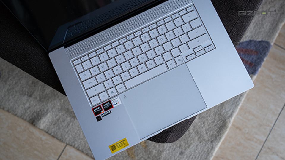 Asus Zenbook S16 Review: Keyboard and Trackpad