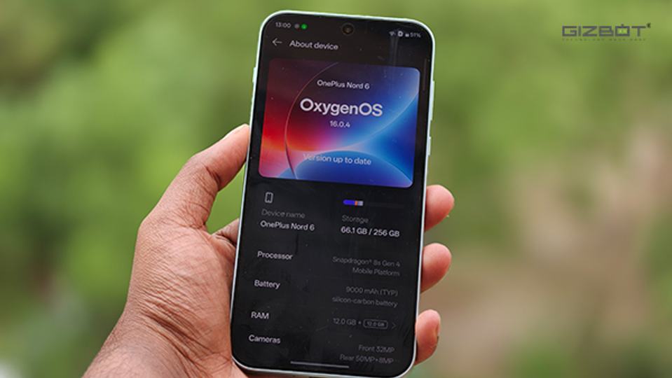 OnePlus Nord 6 Review: Software and Features