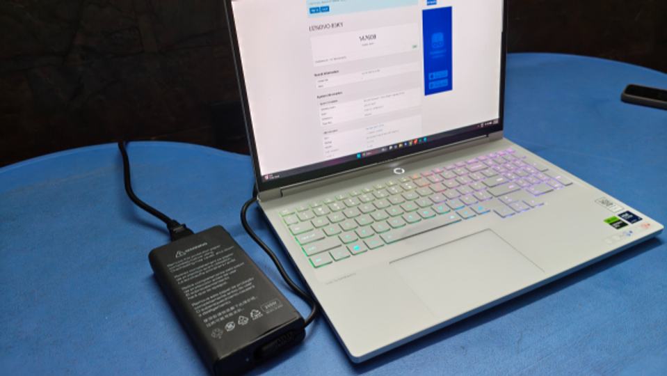 Lenovo Legion 7i (2026) Review: Battery Life