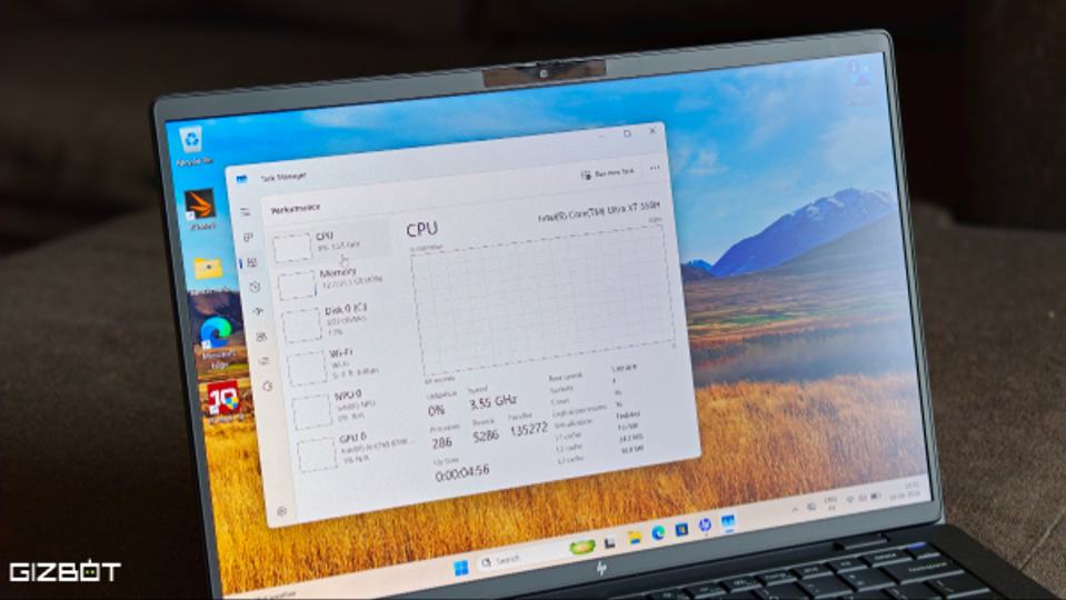 HP EliteBook X G2i 14-inch Review: CPU Performance