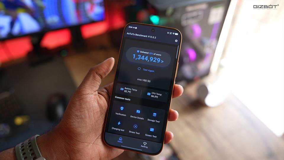 Vivo V80 Review: Performance