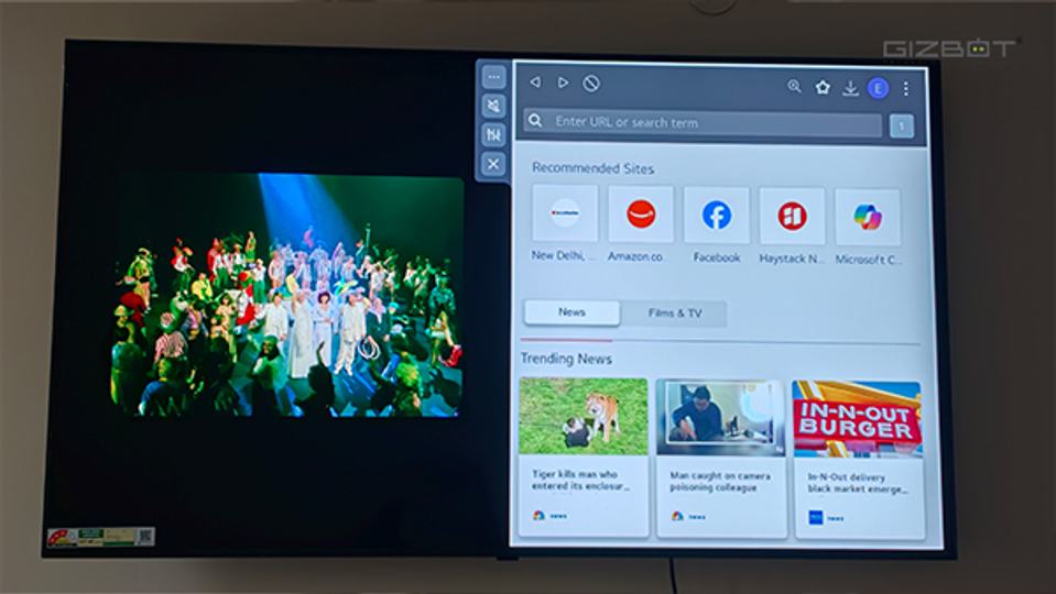 LG QNED85B 65-inch Review: Features and App Experience