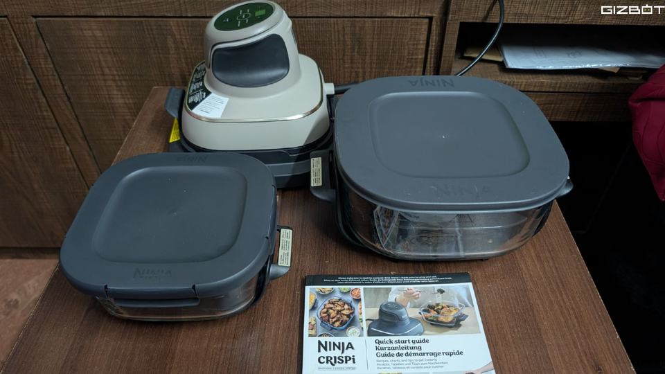 Ninja Crispi Review: Ease of Setup