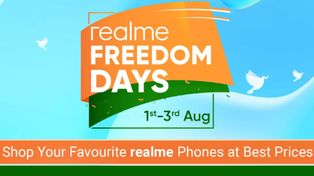 Flipkart Realme Freedom Days Sale Offers – Realme 3 Pro, Realme X, Realme C1, Realme 3i And More