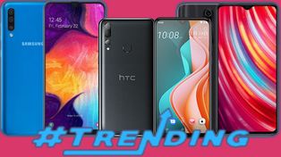 Most Trending Smartphones Of Last Week: HTC Desire 19s, Realme 5 Pro, Realme X2 Pro And More
