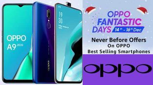 OPPO Fantastic Days Sale Offers: Oppo F11 Pro, Oppo Reno 2, Oppo A11, Oppo A5s, Oppo A3s And More