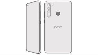 HTC Desire 20 Pro Design Renders: Quad-Camera, Rear Fingerprint Scanner And Punch-Hole Display