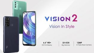 Itel Vision 2 Launched In India; Most Affordable Phone With Punch Hole Screen?