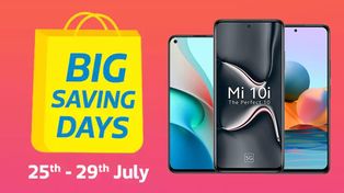 Flipkart Big Saving Days Sale 2021: Discounts on Redmi 9i, Redmi Note 10 Pro, Redmi Note 9, And More
