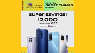 Realme Diwali Sale 2021: Discounts Offers on Realme C11 2021, Realme C25Y, Realme 8s 5G, Realme Narzo 30a, And More