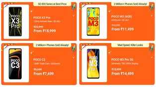 Flipkart Mobile Bonanza Sale 2021: Discount Offers On POCO C31, POCO X3 Pro, POCO C3, POCO M3 Pro, And More