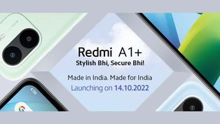 Redmi A1+ Launching on October 14 With 5,000 mAh Battery, Dual Cameras