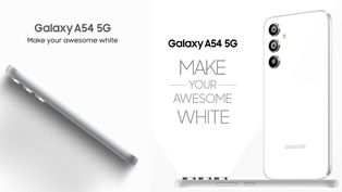 Samsung Galaxy A54 5G new Awesome White colour option released in India