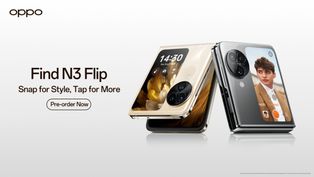 OPPO Find N3 Flip Runs Ahead of the Pack With Industry’s First Triple Camera setup; Invisible Crease