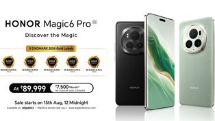 Honor Magic6 Pro Launched in India with Snapdragon 8 Gen 3 SoC, 180MP Periscope Camera, IP68 Rating