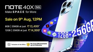 Infinix Note 40X 5G Goes on Sale in India Today via Flipkart: Check Price, Specifications, Offers