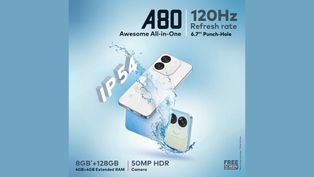 Itel A80 Budget Smartphone Launched in India with Free Screen Replacement: Check Price, Specs, &amp; Availability