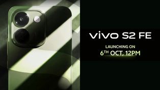 Vivo S2 FE Launch Date in India set for October 6: Check Expected Pricing and Specifications