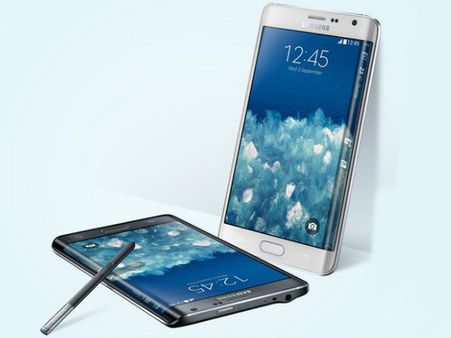 Samsung Galaxy Note Edge (Android OS, v4.4.4 (KitKat), upgradable to v6.0 (Marshmallow)) Samsung Galaxy Note Edge (Android OS, v4.4.4 (KitKat), upgradable to v6.0 (Marshmallow))