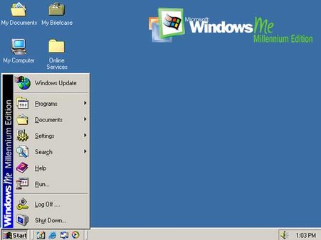 Windows Me (Millenium Edition) Windows Me (Millenium Edition)