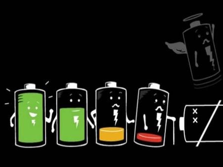 Keep a check on the battery life Keep a check on the battery life