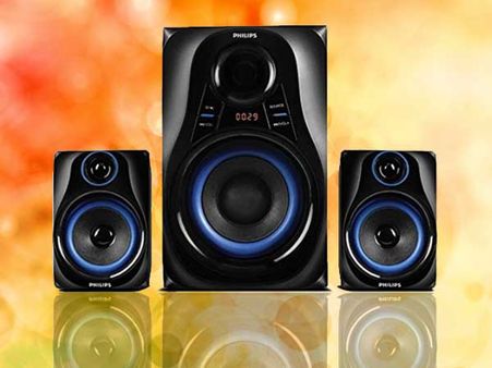 Philips MMS2580B Blue Dhoom Home Theater System Philips MMS2580B Blue Dhoom Home Theater System