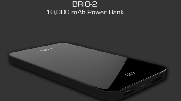 Toreto BRIO 2 10,000mAh power bank with LED display launched in India Toreto BRIO 2 10,000mAh power bank with LED display launched in India