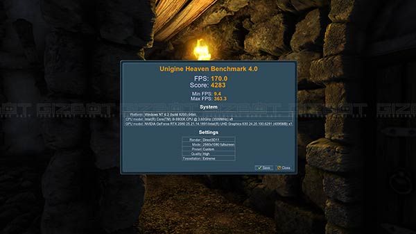 Unigine Heaven Benchmark Unigine Heaven Benchmark