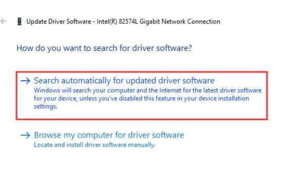 Update outdated Network drivers Update outdated Network drivers