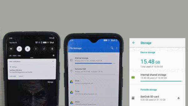 SSD on the smartphone SSD on the smartphone
