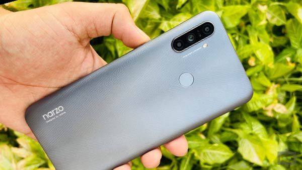 Realme Narzo 20A: Design And Display Realme Narzo 20A: Design And Display