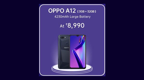 18% Off On OPPO A12 18% Off On OPPO A12