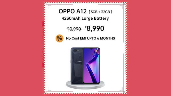 18% Off On OPPO A12 18% Off On OPPO A12