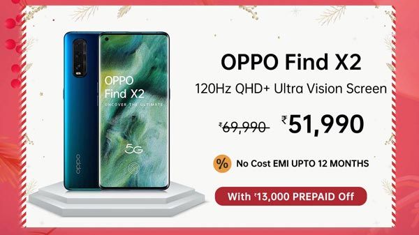 7% Off On OPPO Find X2 7% Off On OPPO Find X2