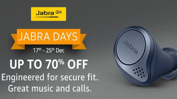 Amazon Jabra Days: Up To 75% Off On Headphones, True Earbuds, And Headsets Amazon Jabra Days: Up To 75% Off On Headphones, True Earbuds, And Headsets