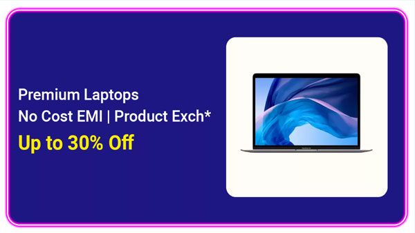 Upto 30% Off On Premium Laptops Upto 30% Off On Premium Laptops