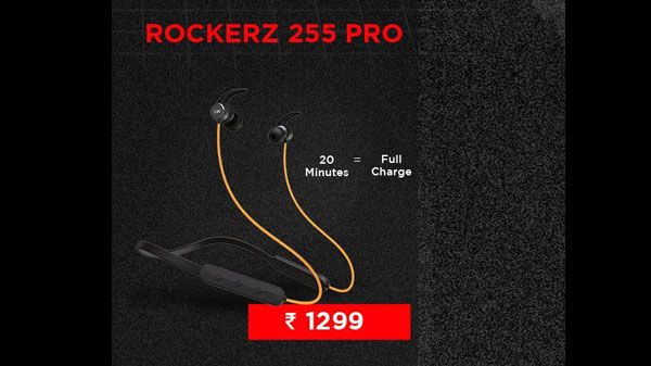 63% Off On boAt Rockerz 255 Pro in-Ear Bluetooth Neckband Earphone with Mic 63% Off On boAt Rockerz 255 Pro in-Ear Bluetooth Neckband Earphone with Mic