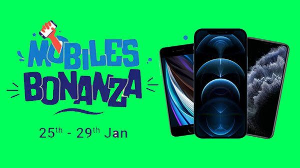 Flipkart Mobile Bonanza Offers On Apple iPhone 11, iPhone 12 Pro Max, iPhone SE, And More Flipkart Mobile Bonanza Offers On Apple iPhone 11, iPhone 12 Pro Max, iPhone SE, And More