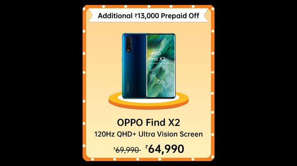 7% Off On Oppo Find X2 7% Off On Oppo Find X2