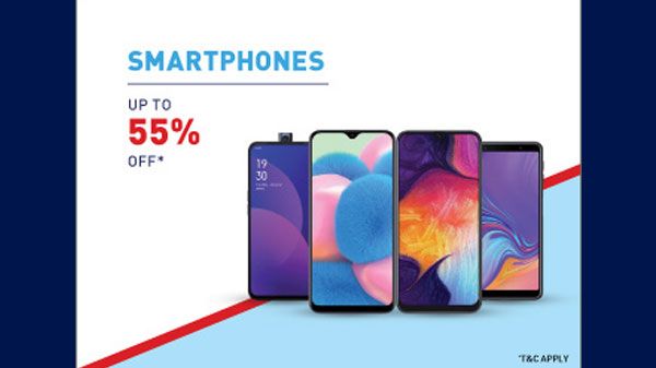 Up To 55% Off On Smartphones Up To 55% Off On Smartphones