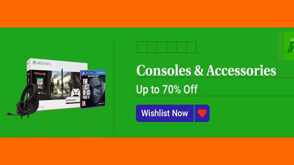 Up To 70% Off On Gaming Consoles And Accessories Up To 70% Off On Gaming Consoles And Accessories