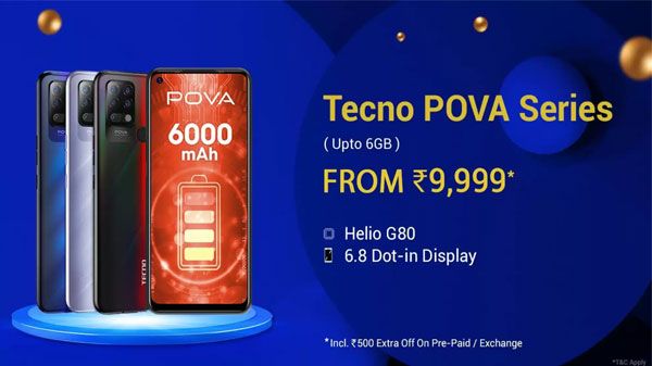 12% Off On Tecno POVA 12% Off On Tecno POVA