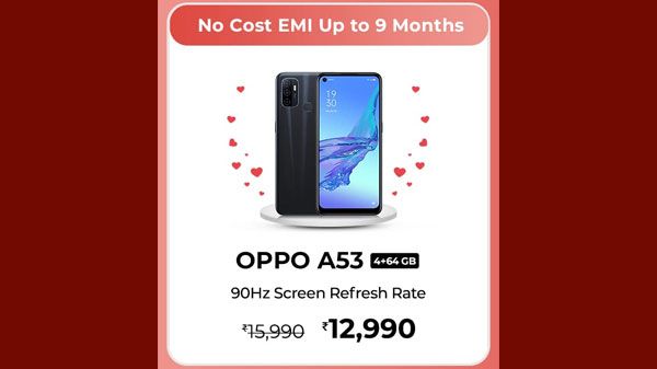 19% Off On Oppo A53 19% Off On Oppo A53