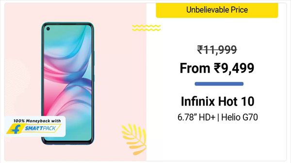 20% Off On Infinix Hot 10 20% Off On Infinix Hot 10