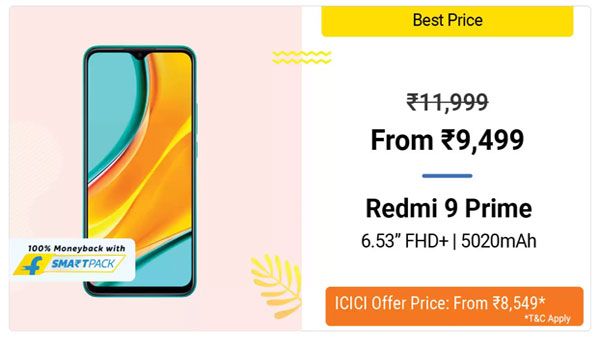 20% Off On Redmi 9 Prime 20% Off On Redmi 9 Prime